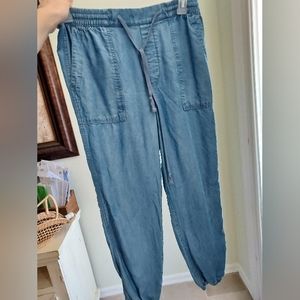 GAP size M blue utility joggers